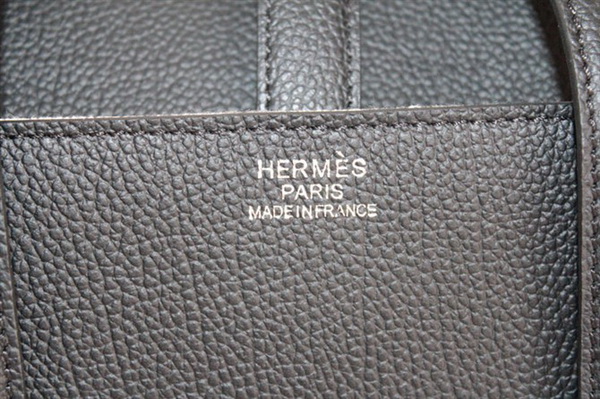 Best Hermes FeuDou Bag Black/Orange 509095